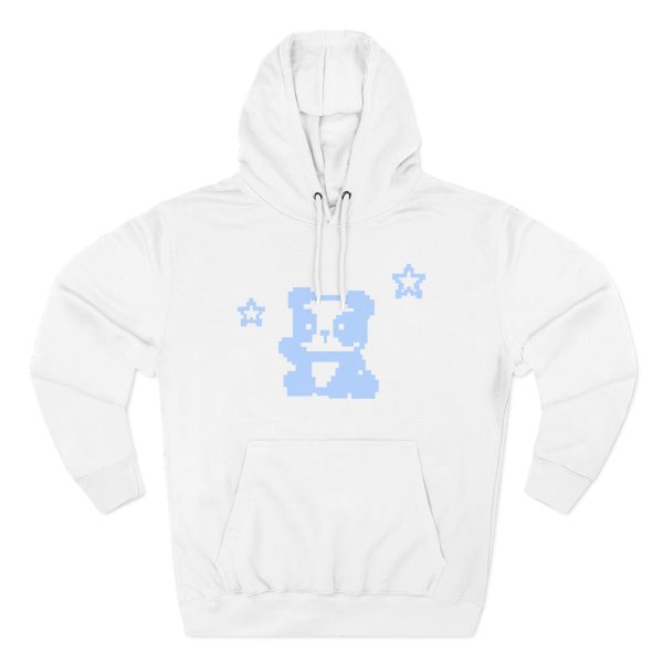 MICO 'Panda' Three-Panel Fleece Hoodie